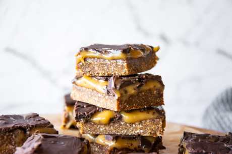 Chocolate Caramel Slice