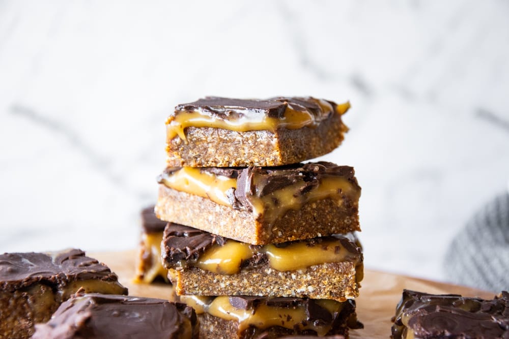 Chocolate Caramel Slice