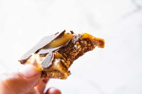 Chocolate Caramel Slice