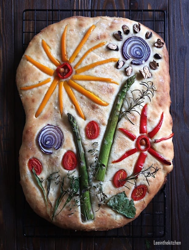 Focaccia With Fresh Herbs