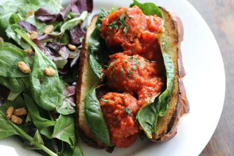Bean Ball Sandwiches