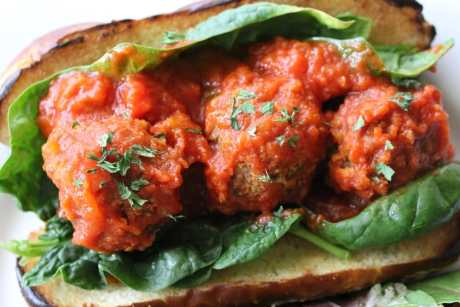 Bean Ball Sandwiches
