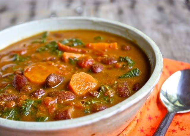Curried Kidney Bean Stew