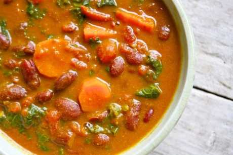 Curried Kidney Bean Stew