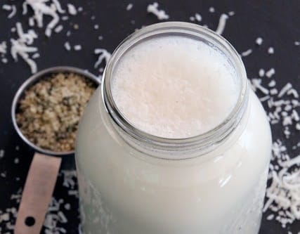 coconut hemp milk