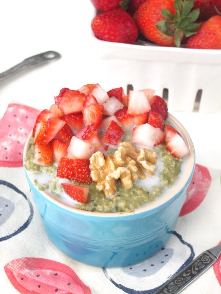 Matcha Lime Oatmeal