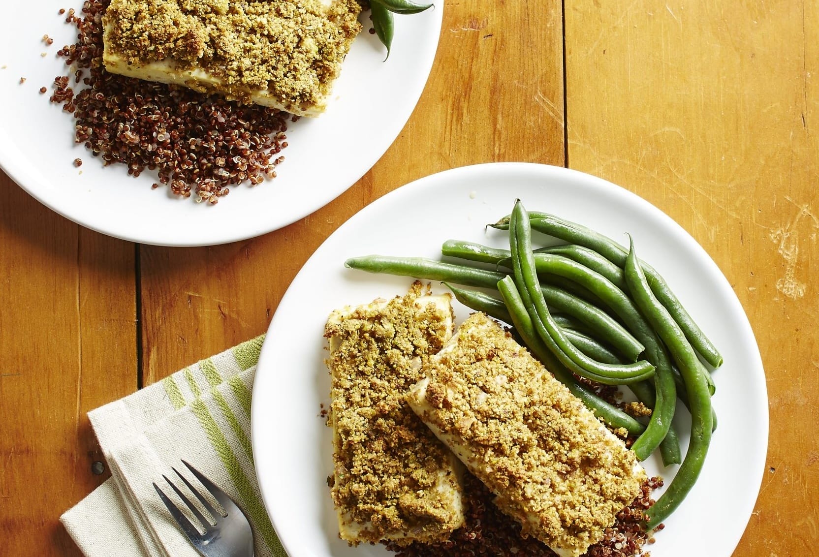 Nut Crusted Tofu