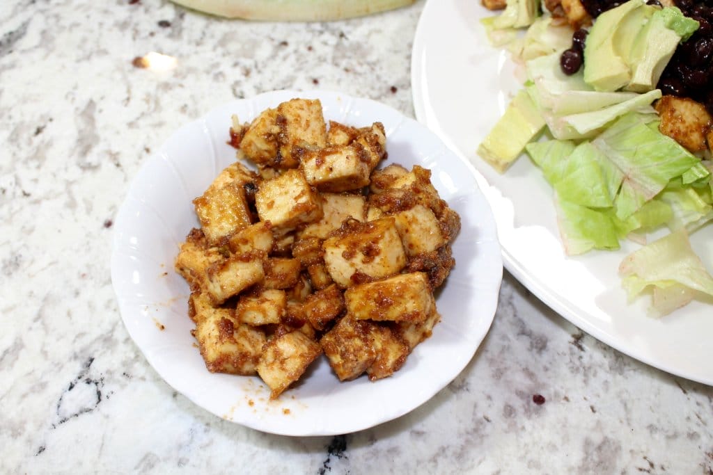 peanut butter tofu