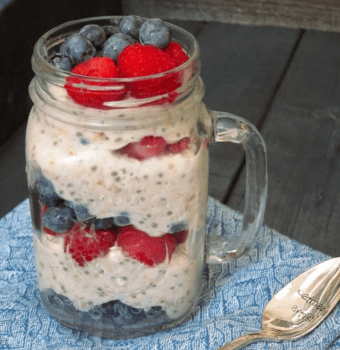 ‘Murica Overnight Oatmeal Parfait