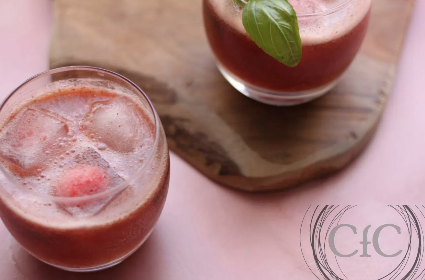 Loaded Strawberry Basil Lemonade