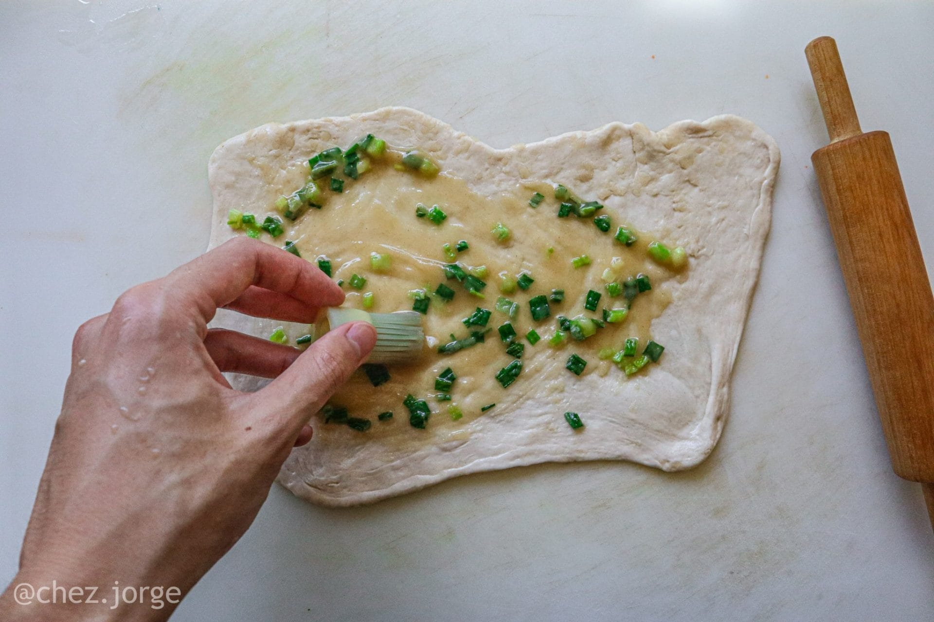 The Flakiest Scallion Pancakes