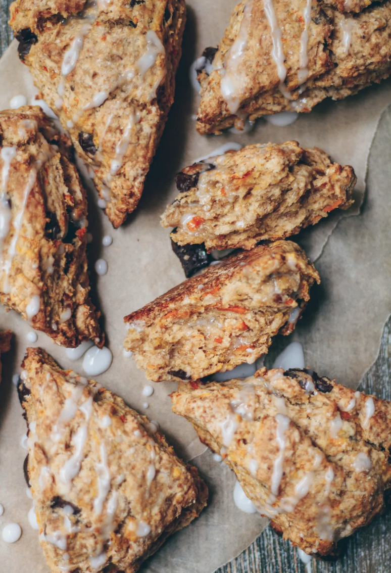 Chocolate Chip Carrot Cake Scones