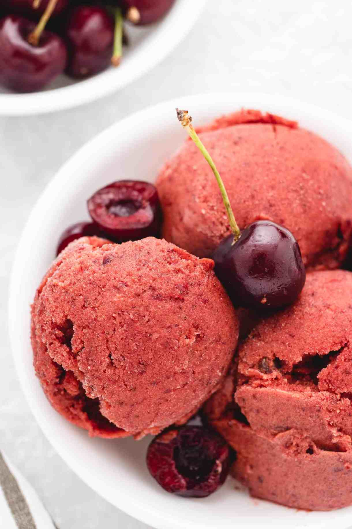 Cherry Nice Cream