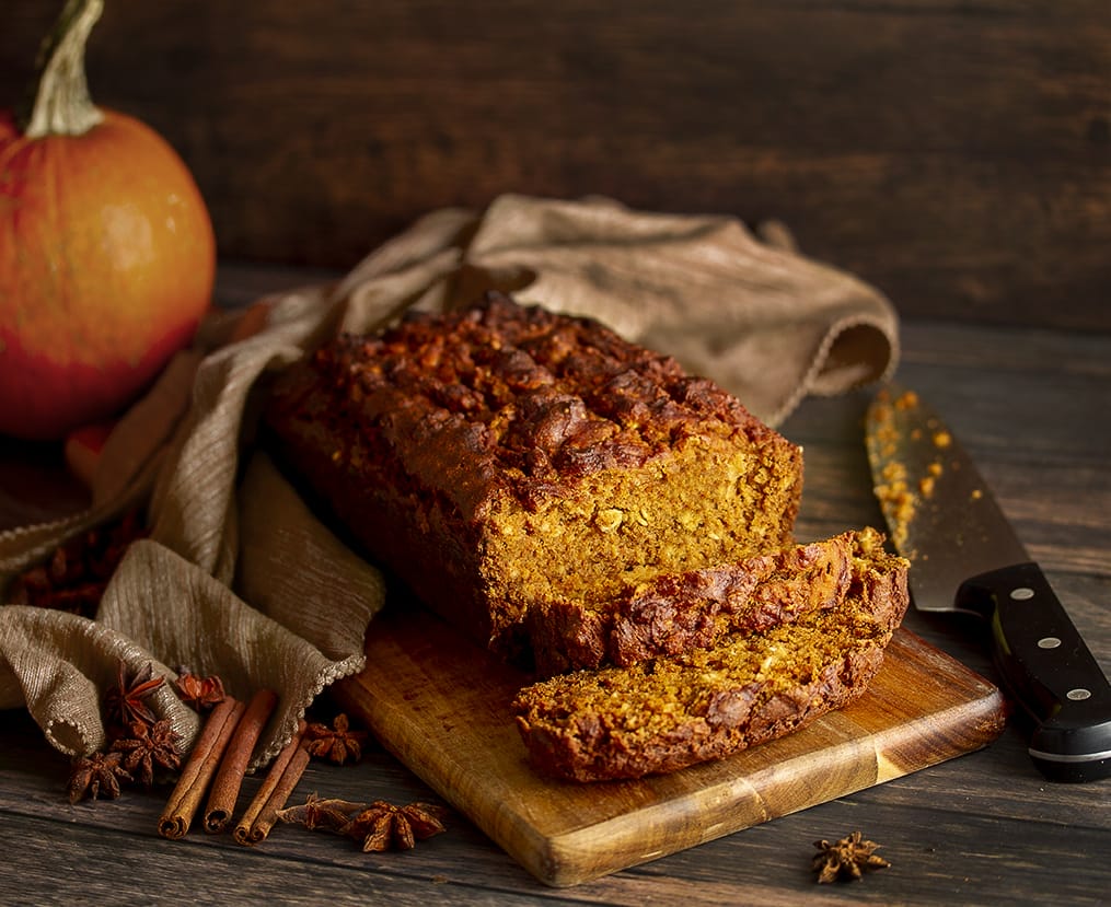 Pumpkin Spice & Oat Loaf