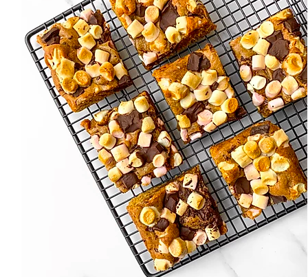 smores cookie bars