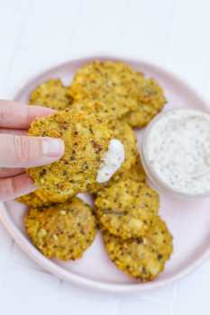 Zucchini and Quinoa Fritters