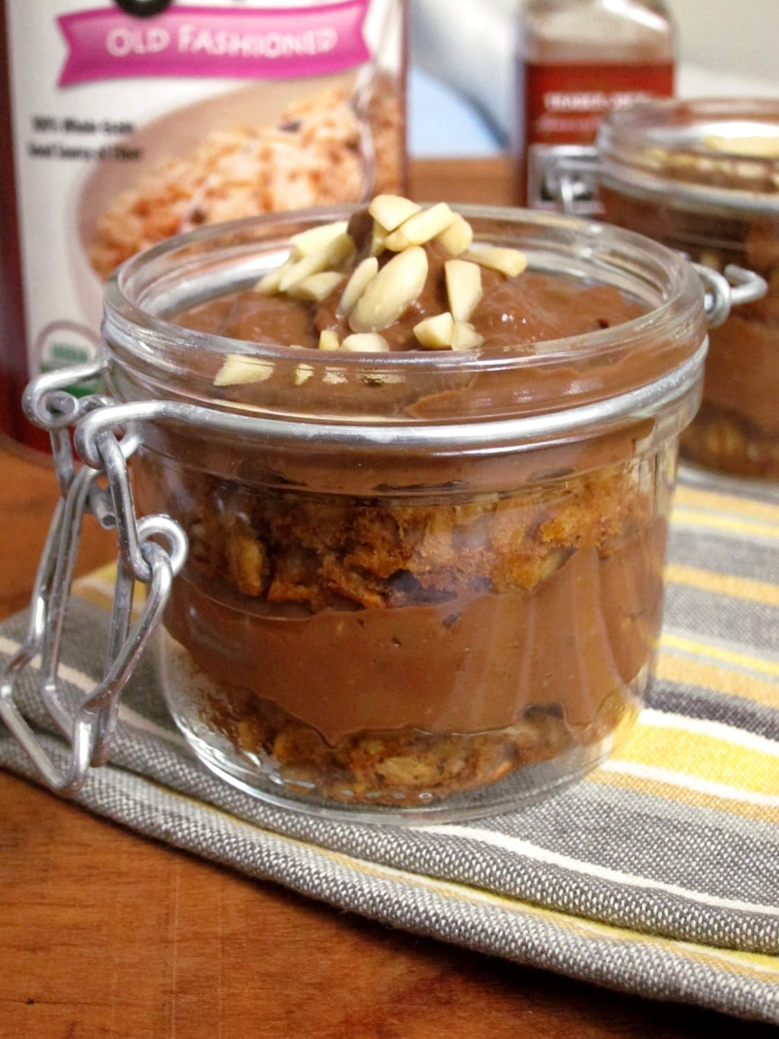 Choco-Pumpkin Baked Oatmeal Parfait