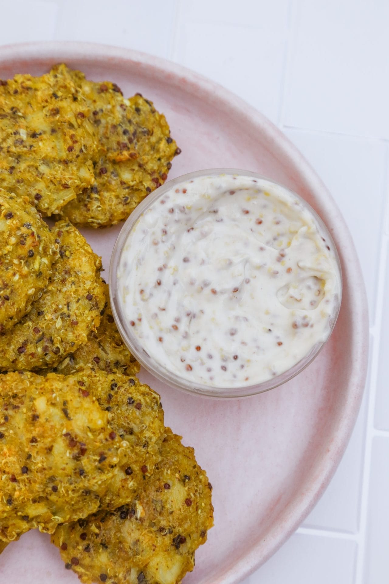Zucchini and Quinoa Fritters