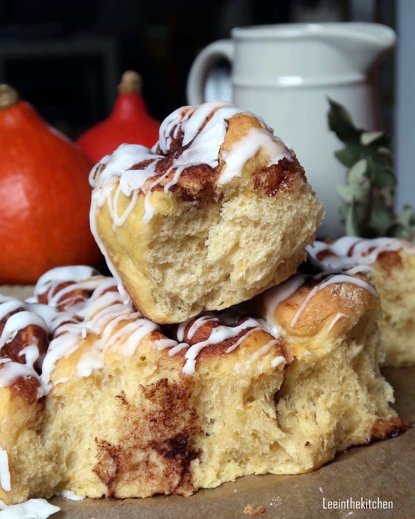 Pumpkin Cinnamon Rolls