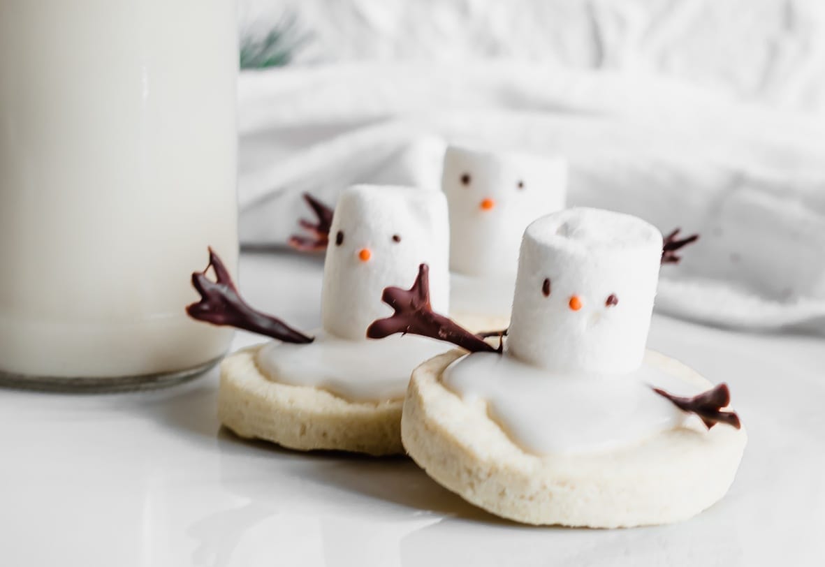 snowman cookies