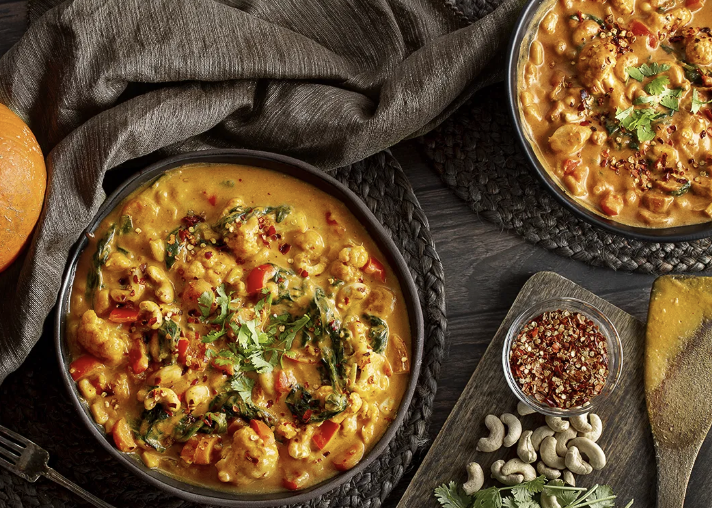 Creamy One-Pot Pumpkin Curry