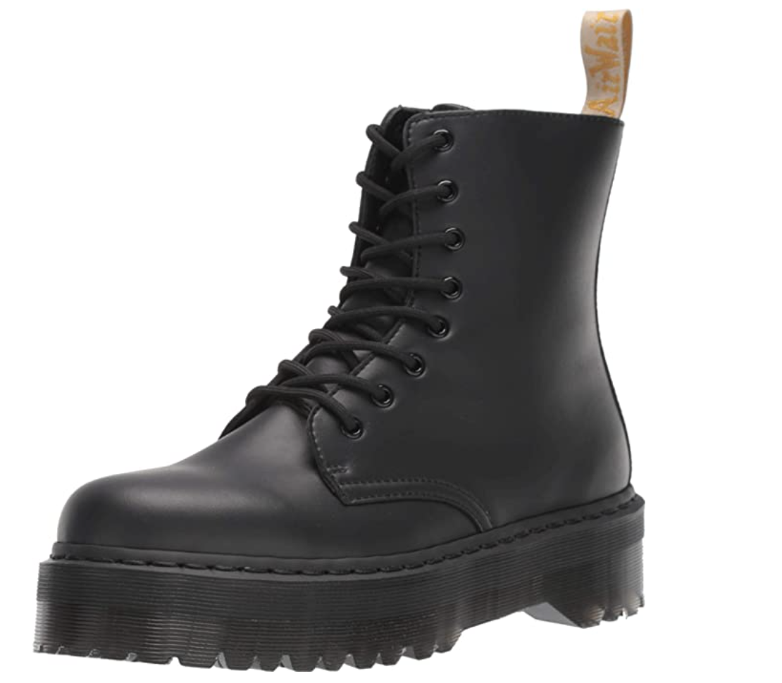 Dr. Martens, Vegan Jadon II 8-Eye Synthetic Platform Boot