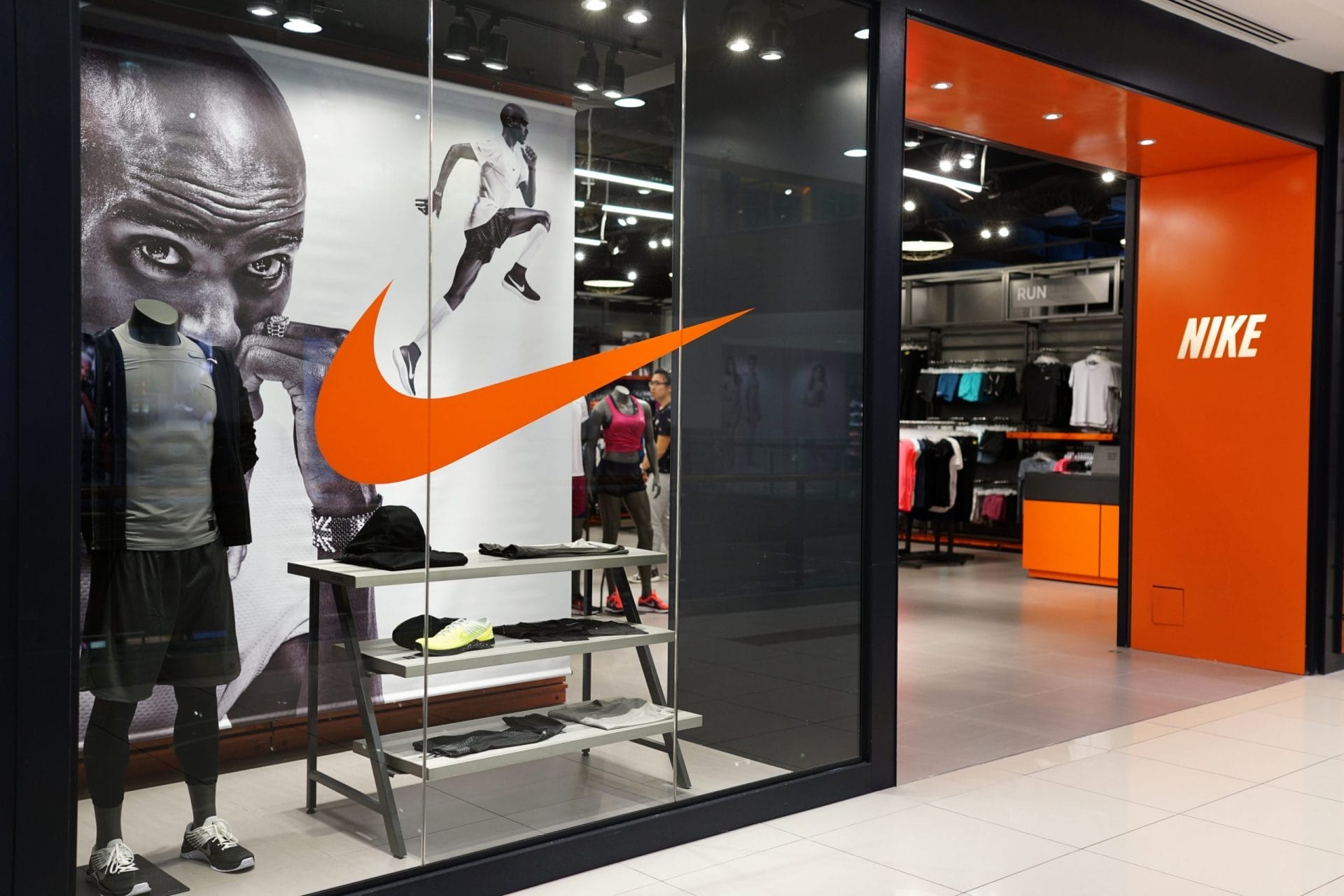 Nike store front