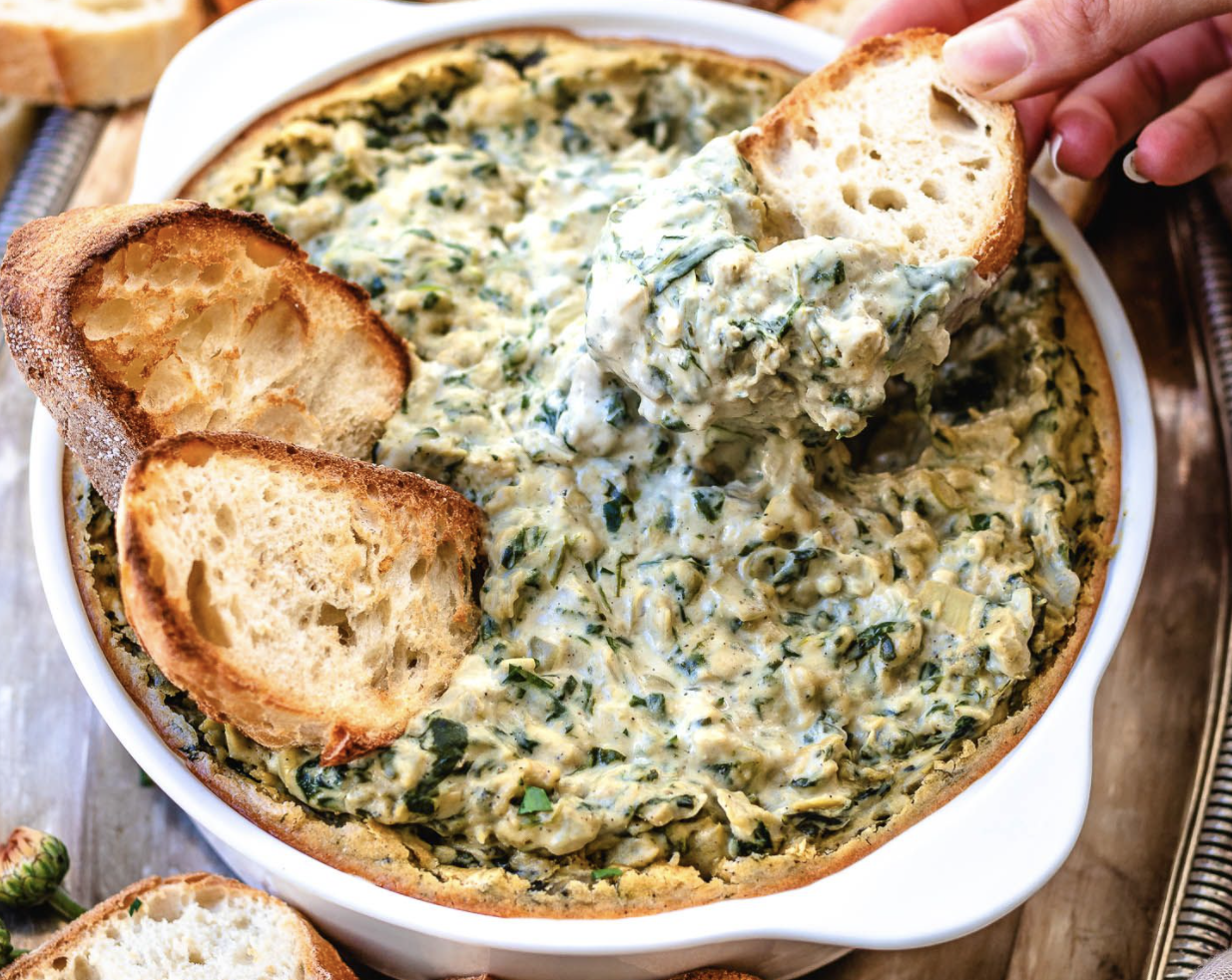 spinach artichoke dip