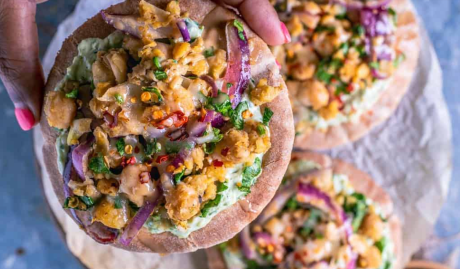 Falafel Smash Pita Bread Recipe