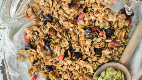 Crunchy Maple Almond Granola