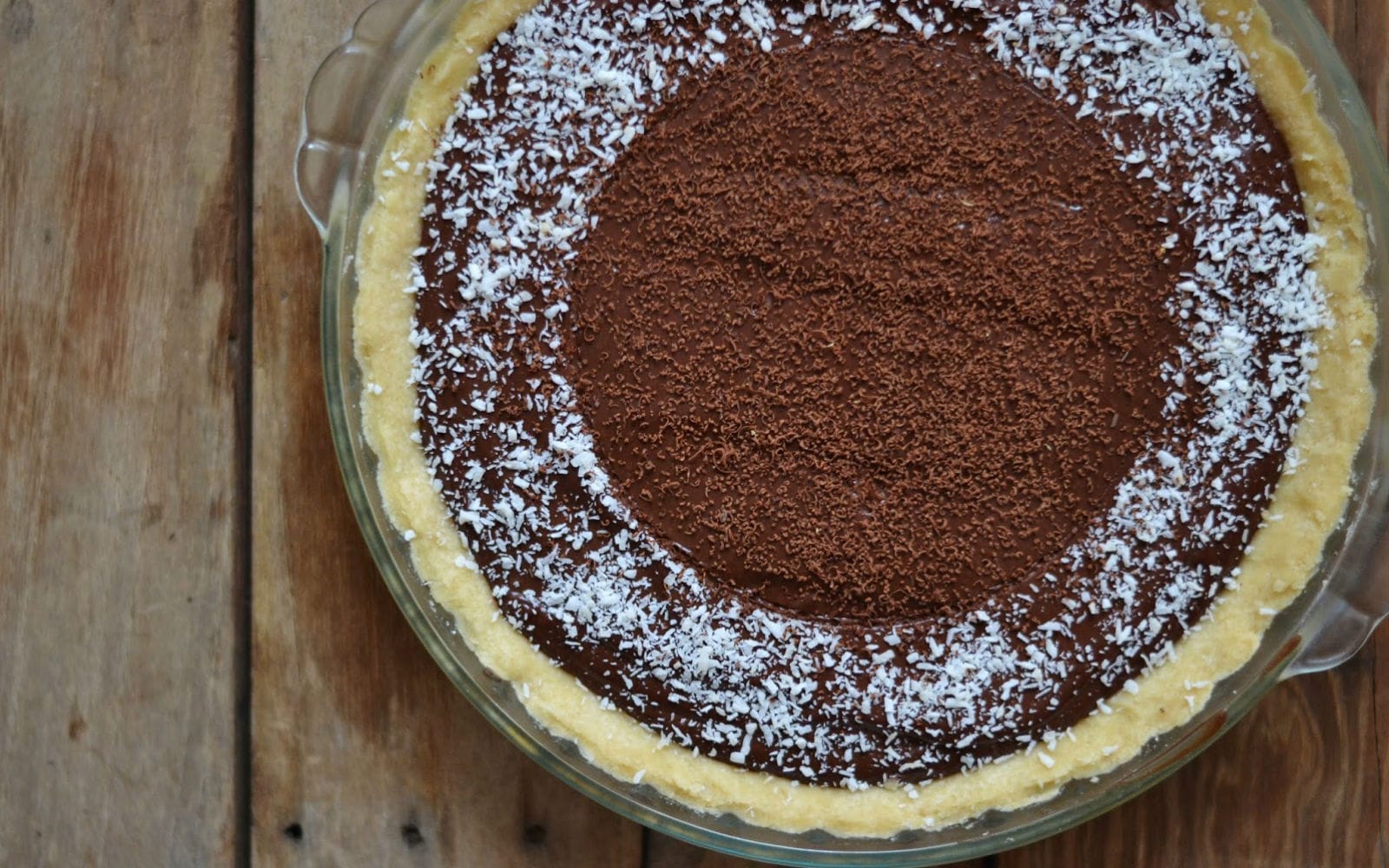 Classic Silken Dark Chocolate Pie