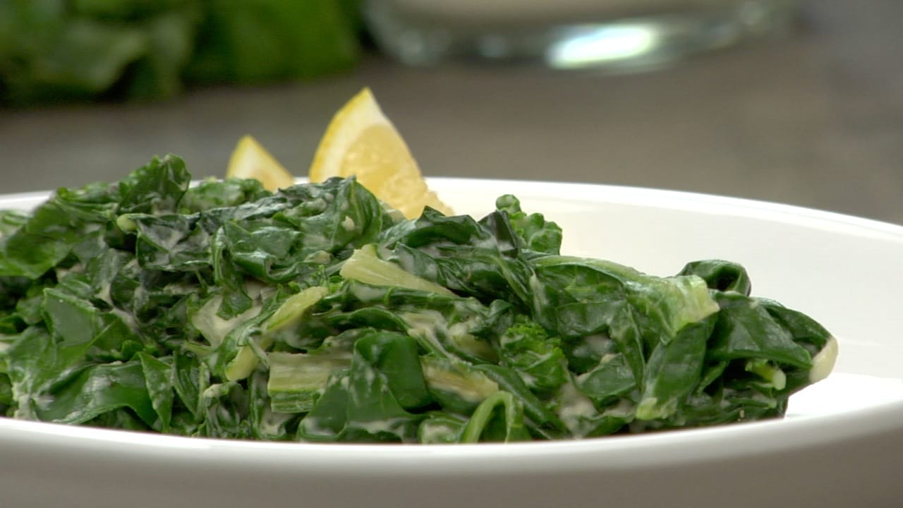Creamed Greens