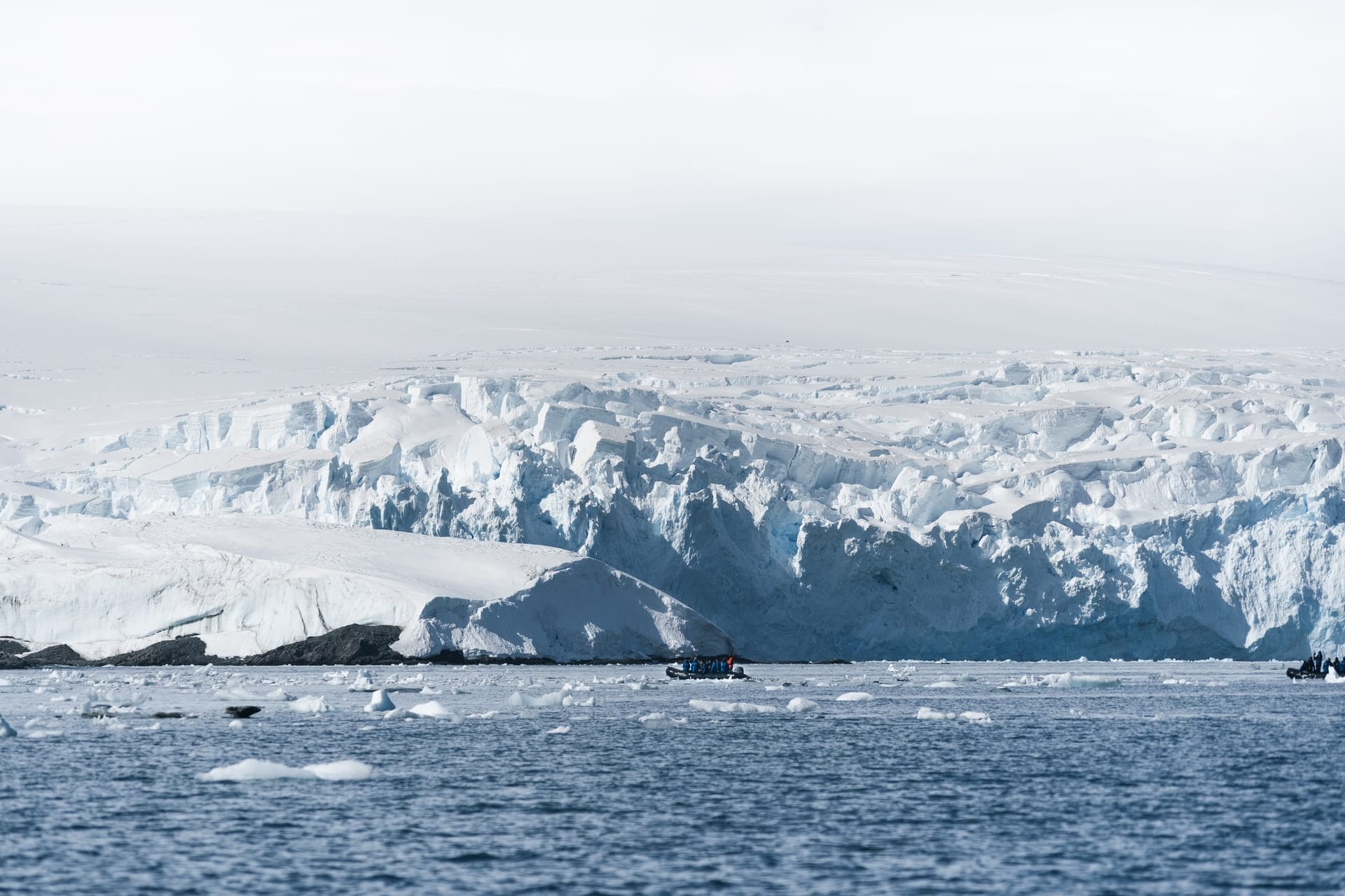 Antarctic ice shelf