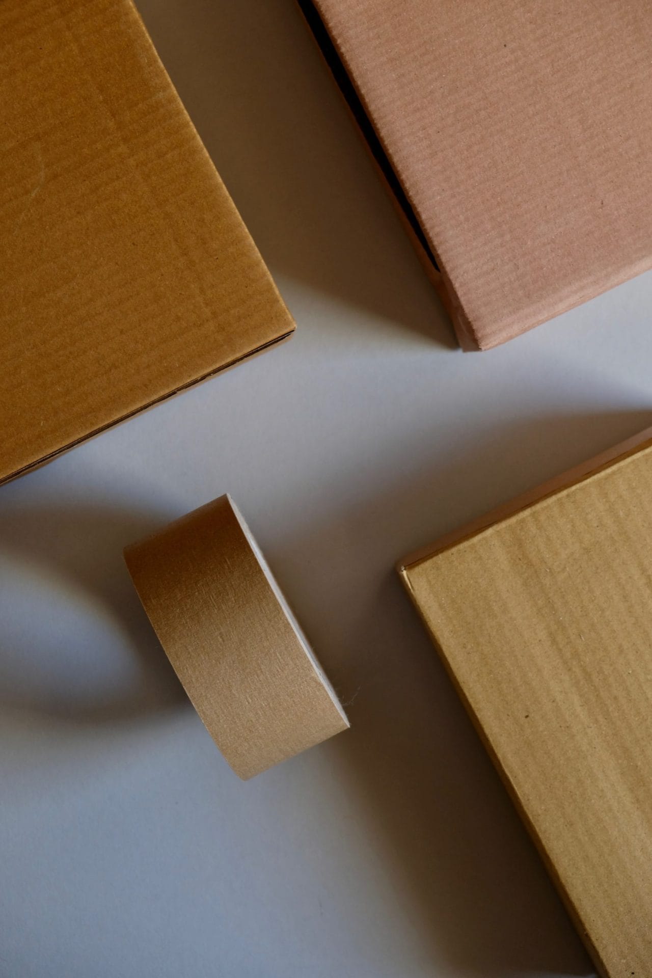 cardboard packing boxes
