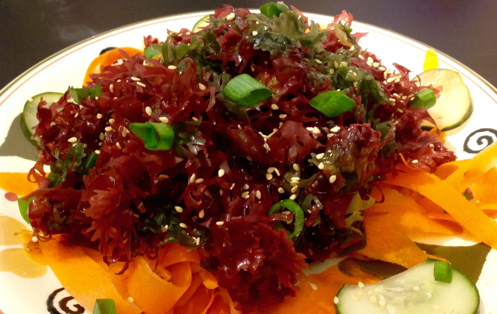 Seaweed Salad With Toasted Sesame Dressing