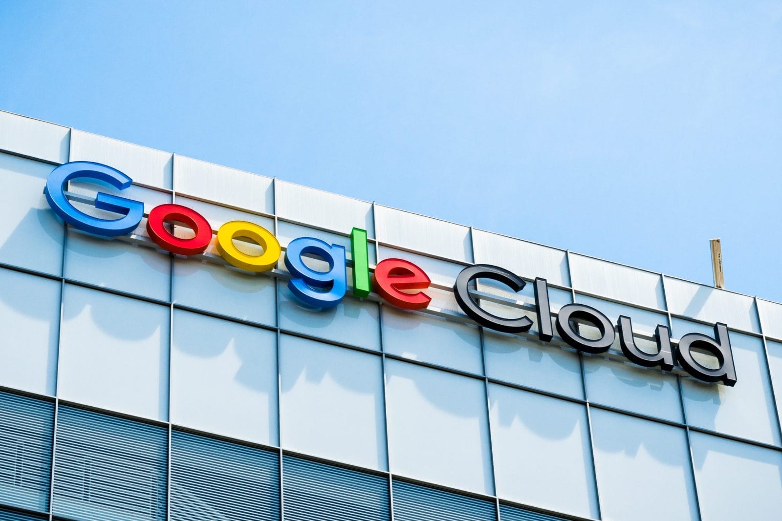 Building with Google Cloud sign