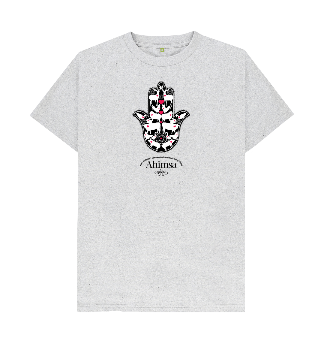 Ahisma tee shirt grey