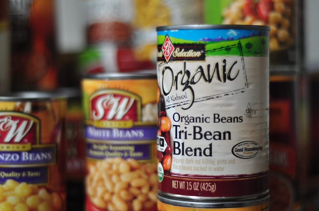 Healthy food pantry options
