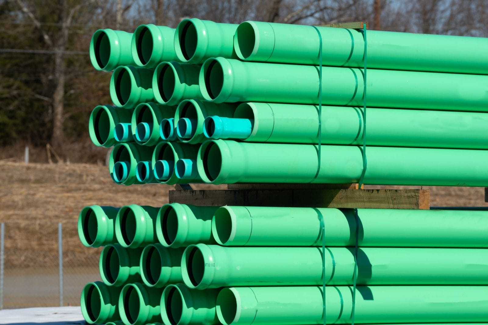 green pipes
