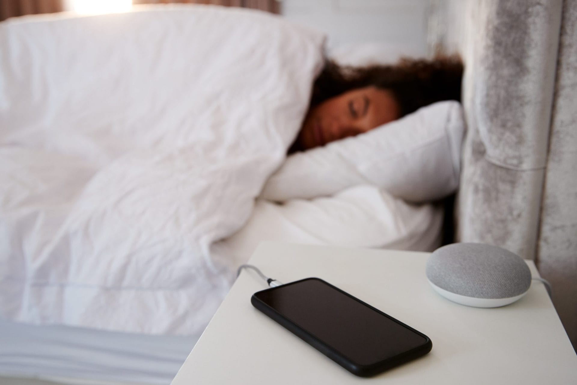 Woman sleeping