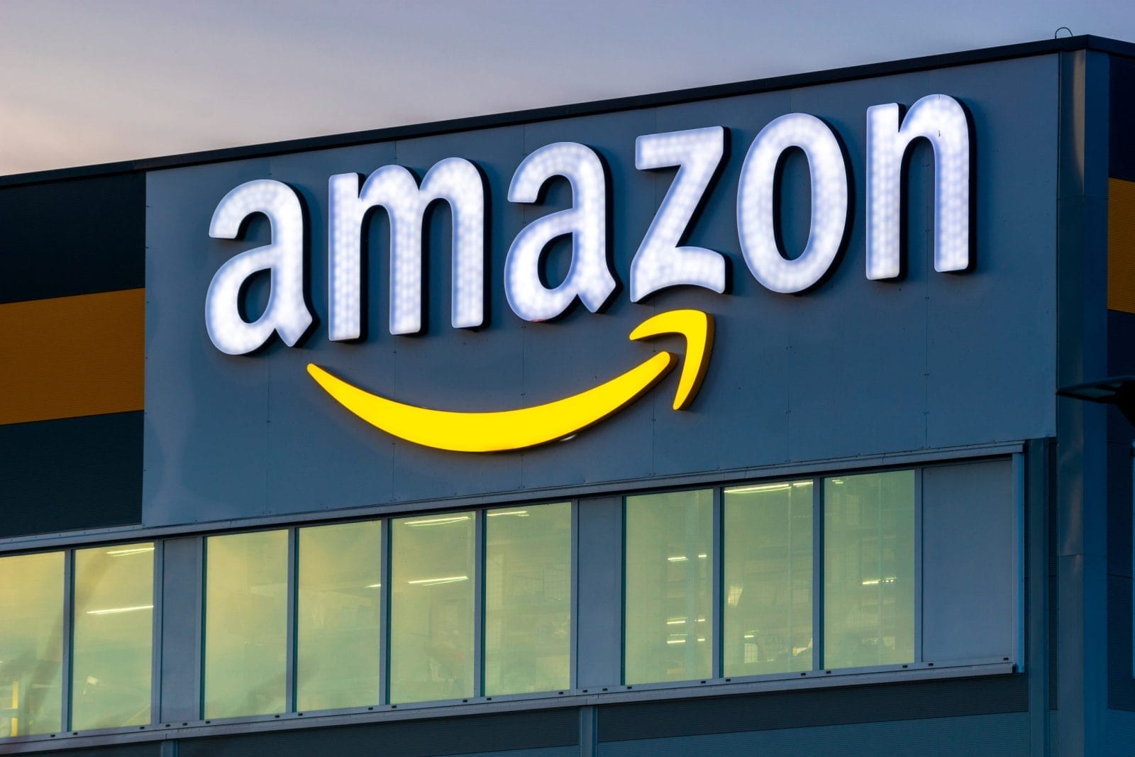 Building of the Amazon logistics center
