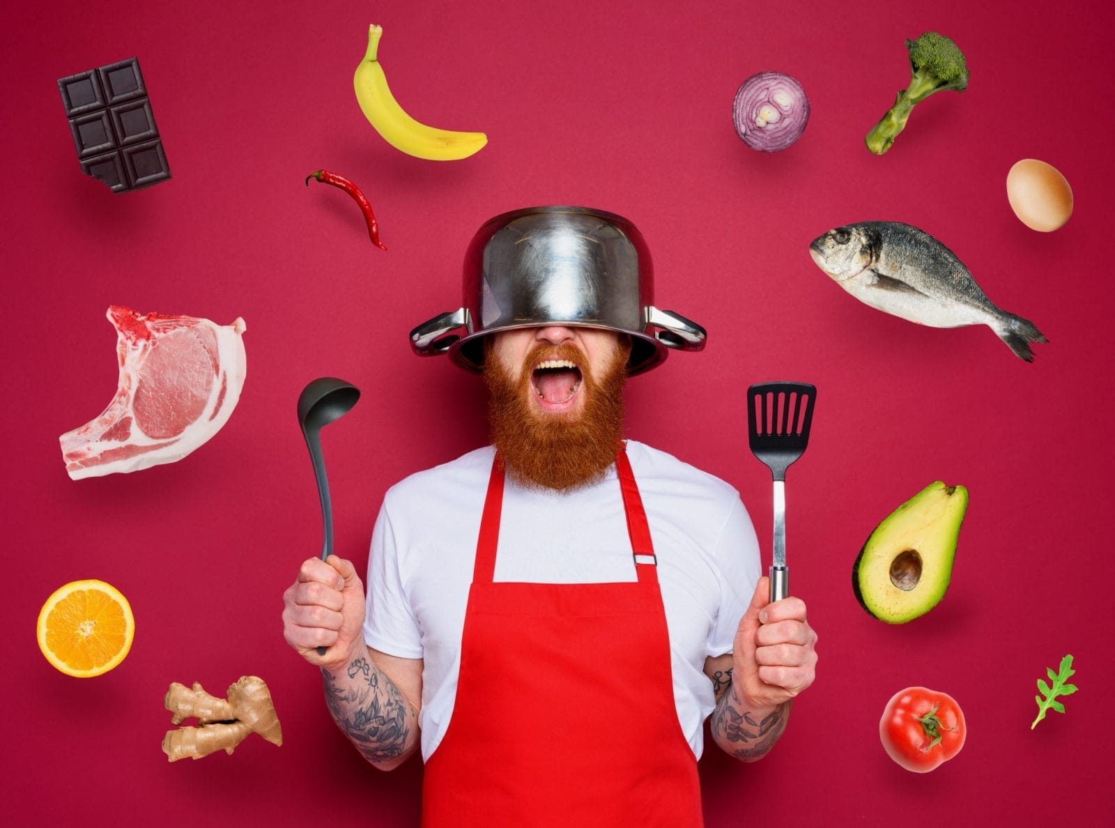 angry chef