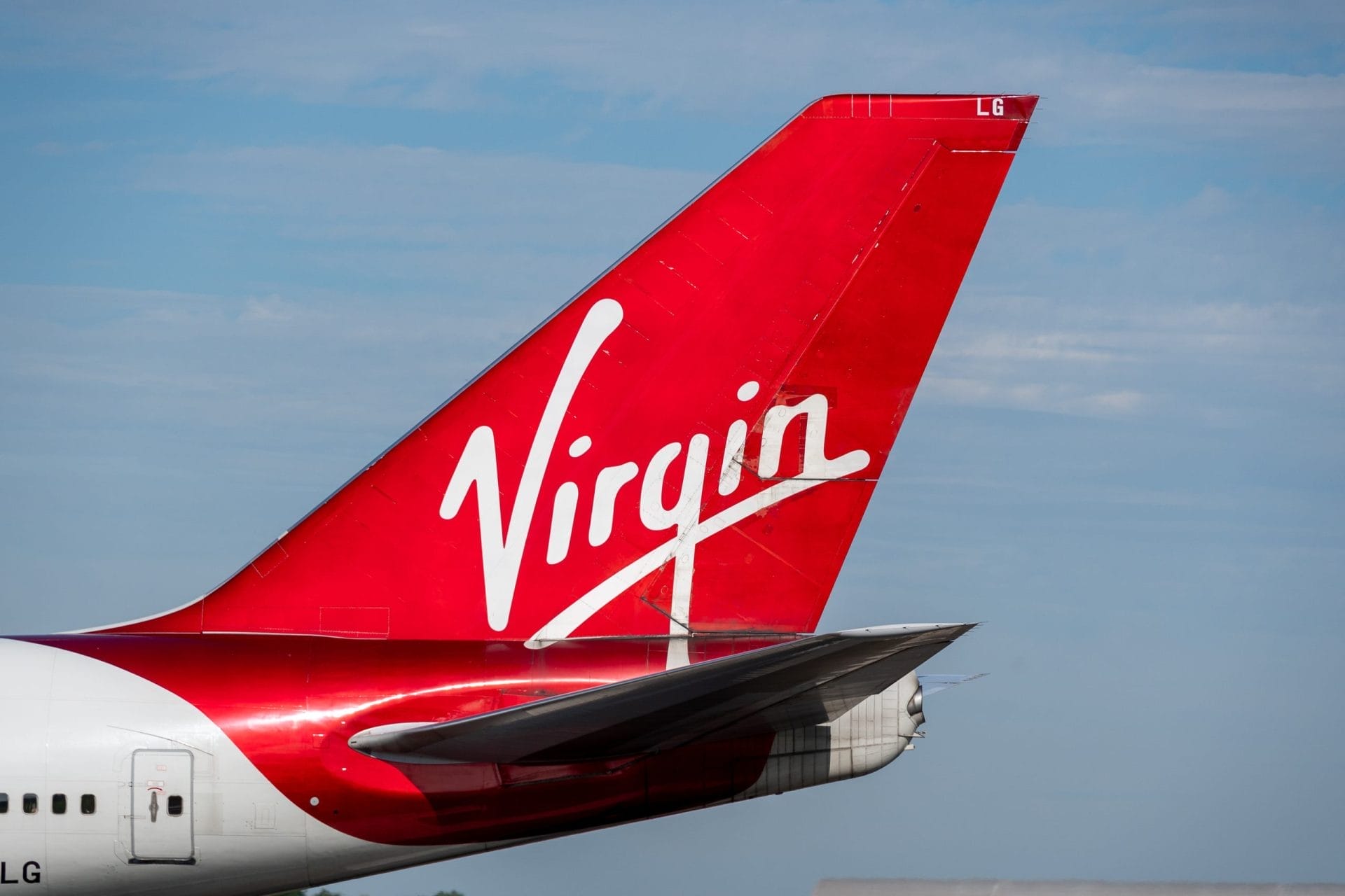 Virgin Atlantic airplane