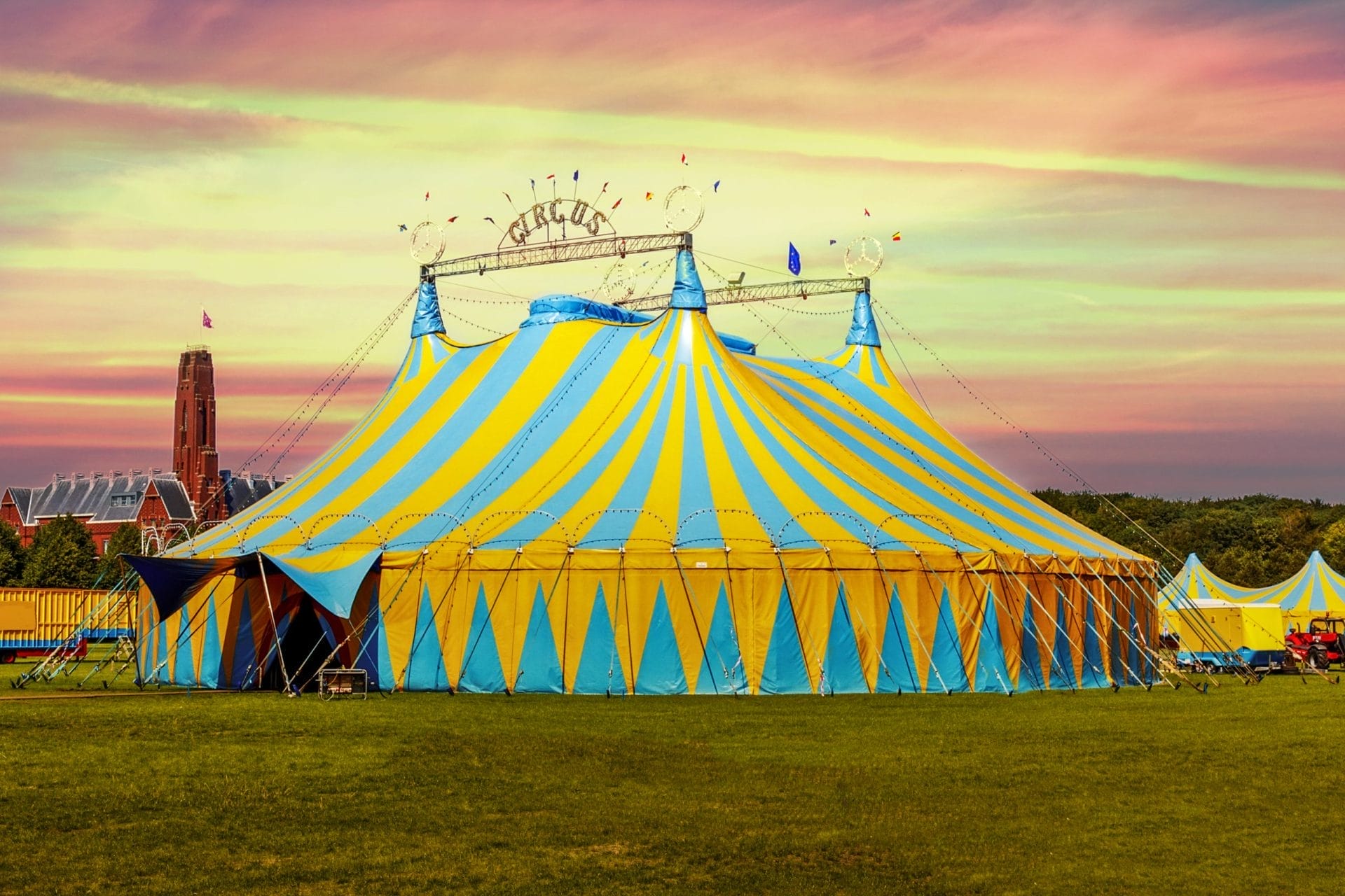 Circus tent