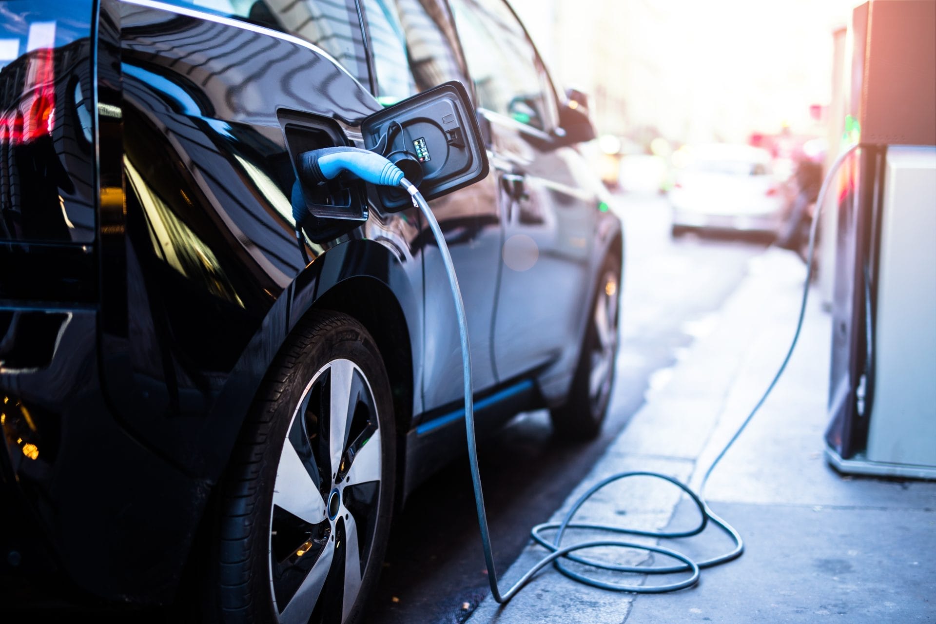 Electric car charging