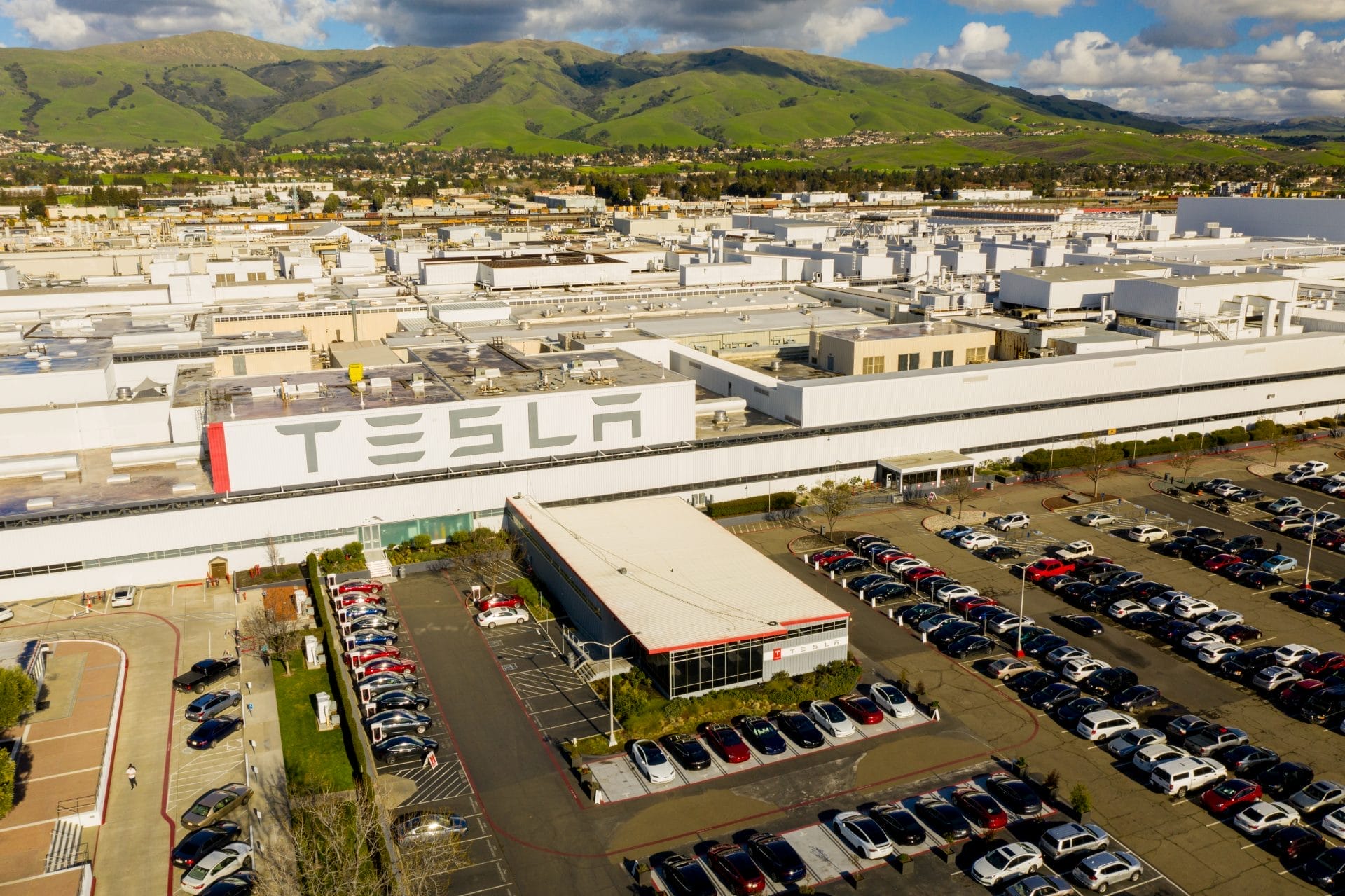 Tesla factory in Fremont