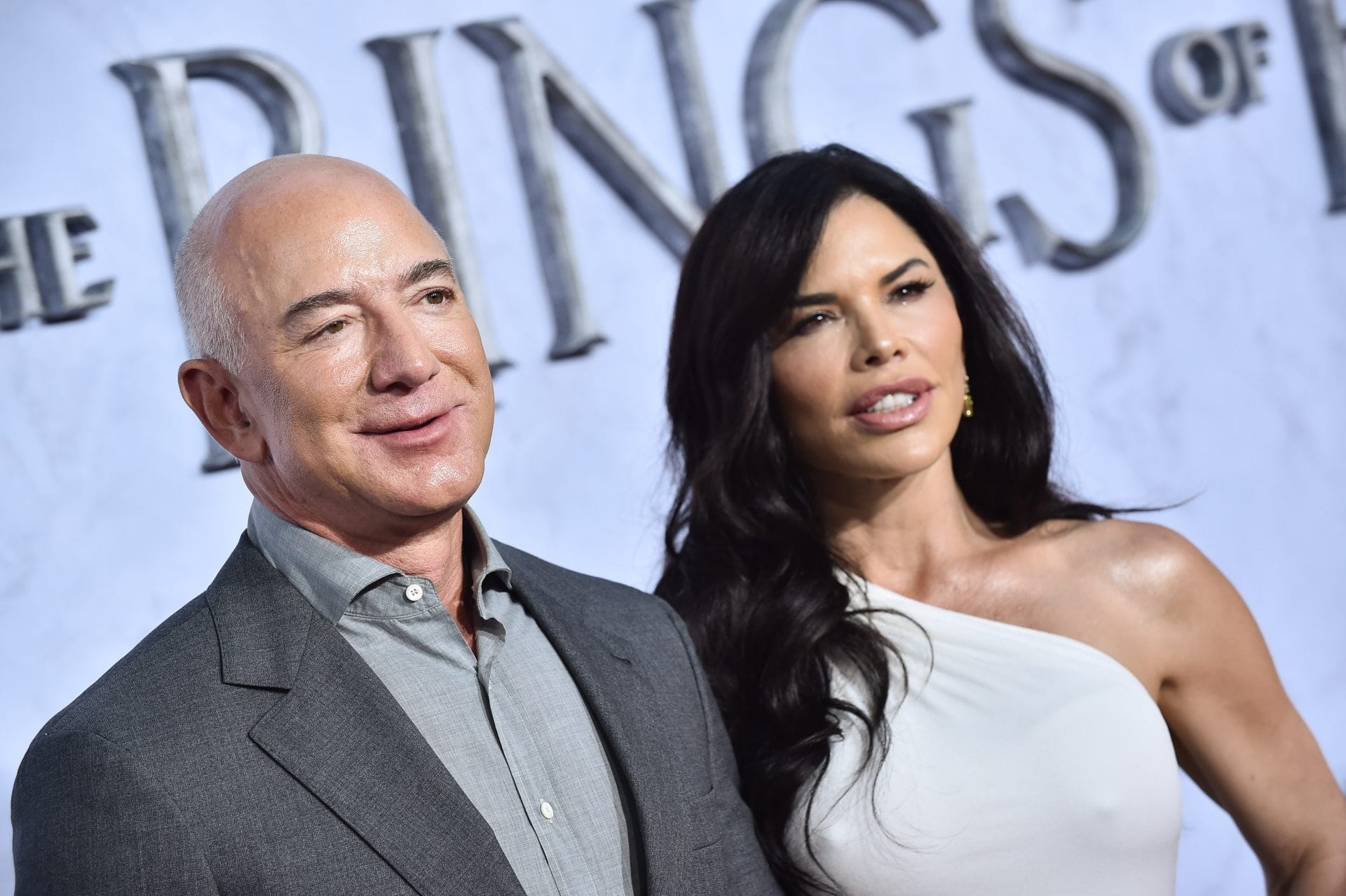 Jeff Bezos and Lauren Sanchez