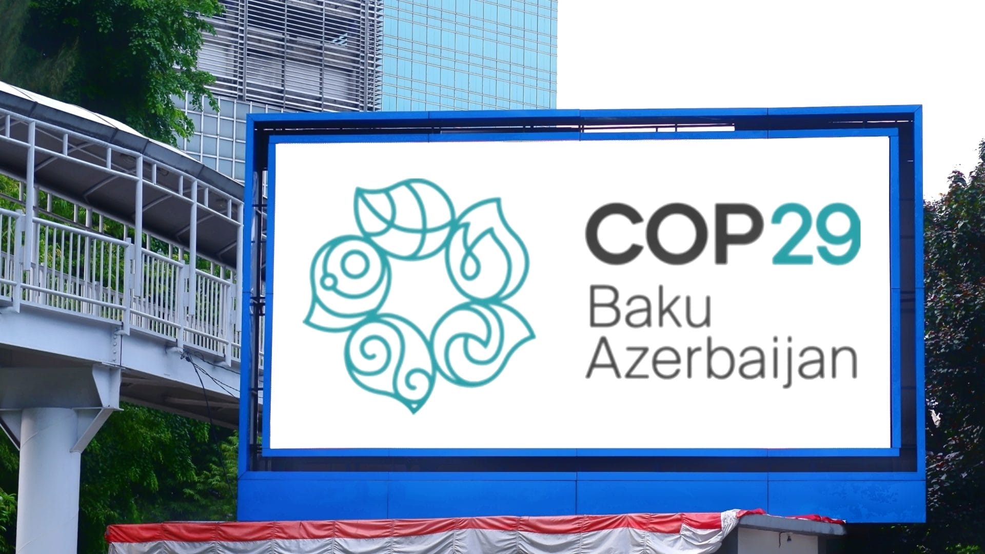 COP29 sign