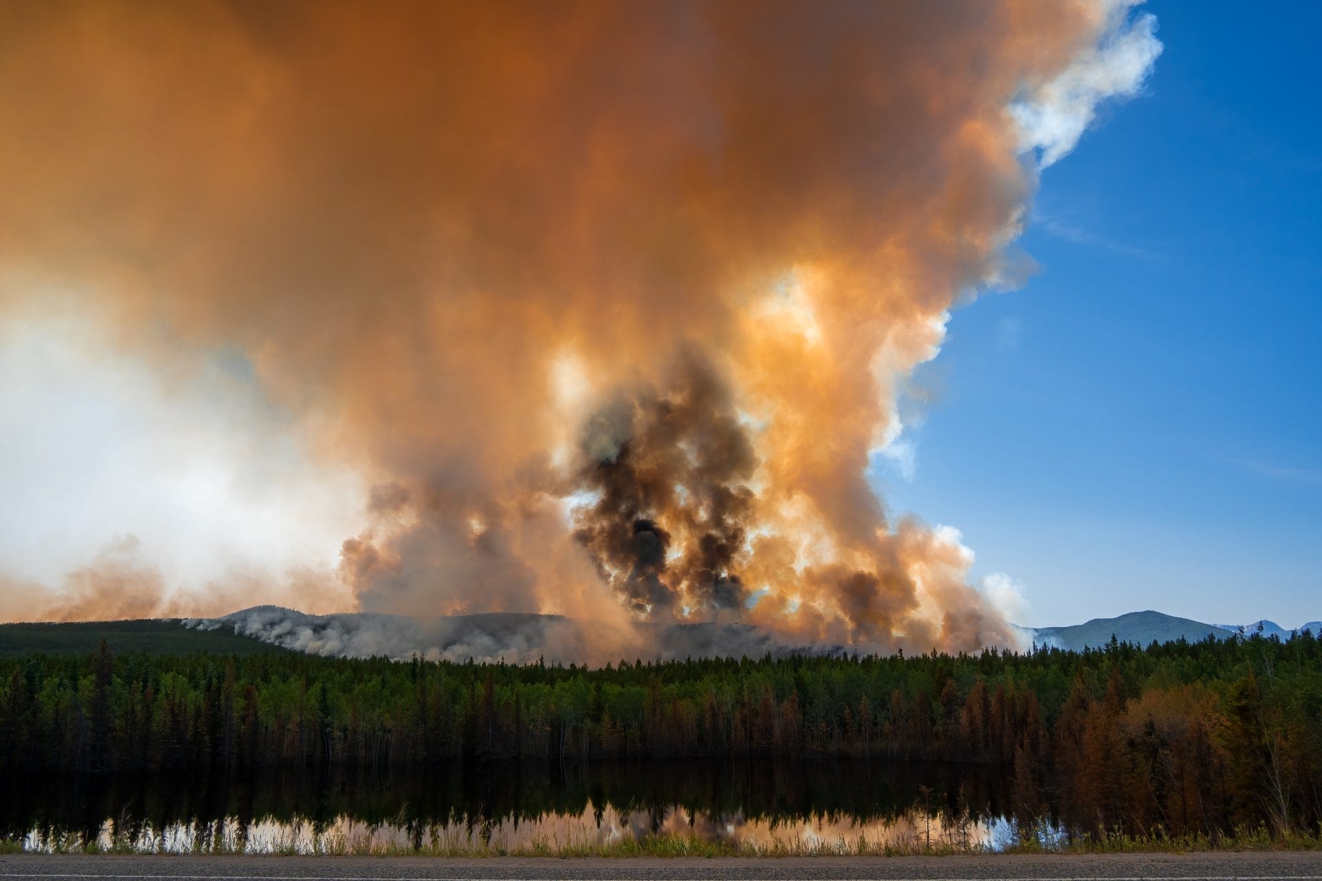 Wildfire in Canada