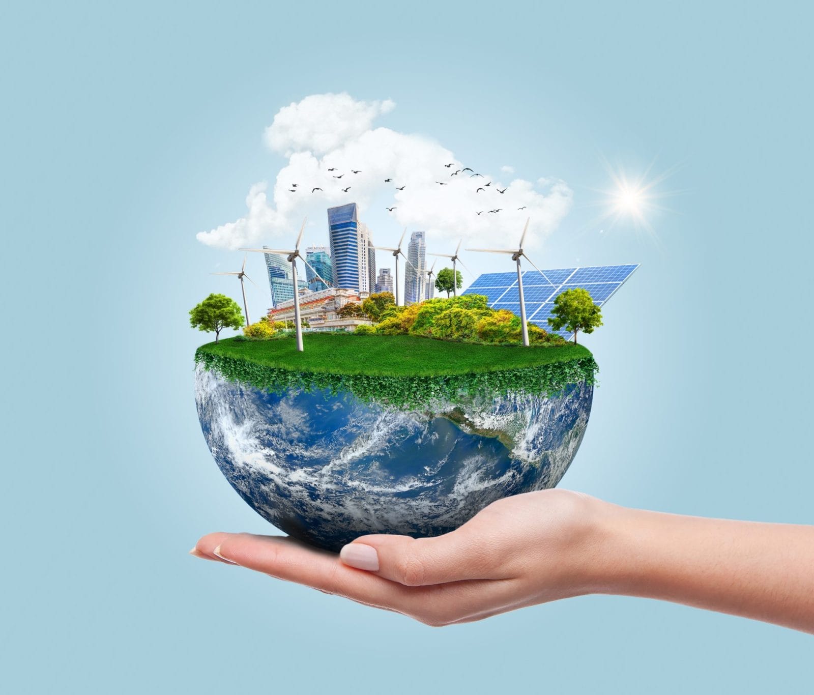 green energy on planet